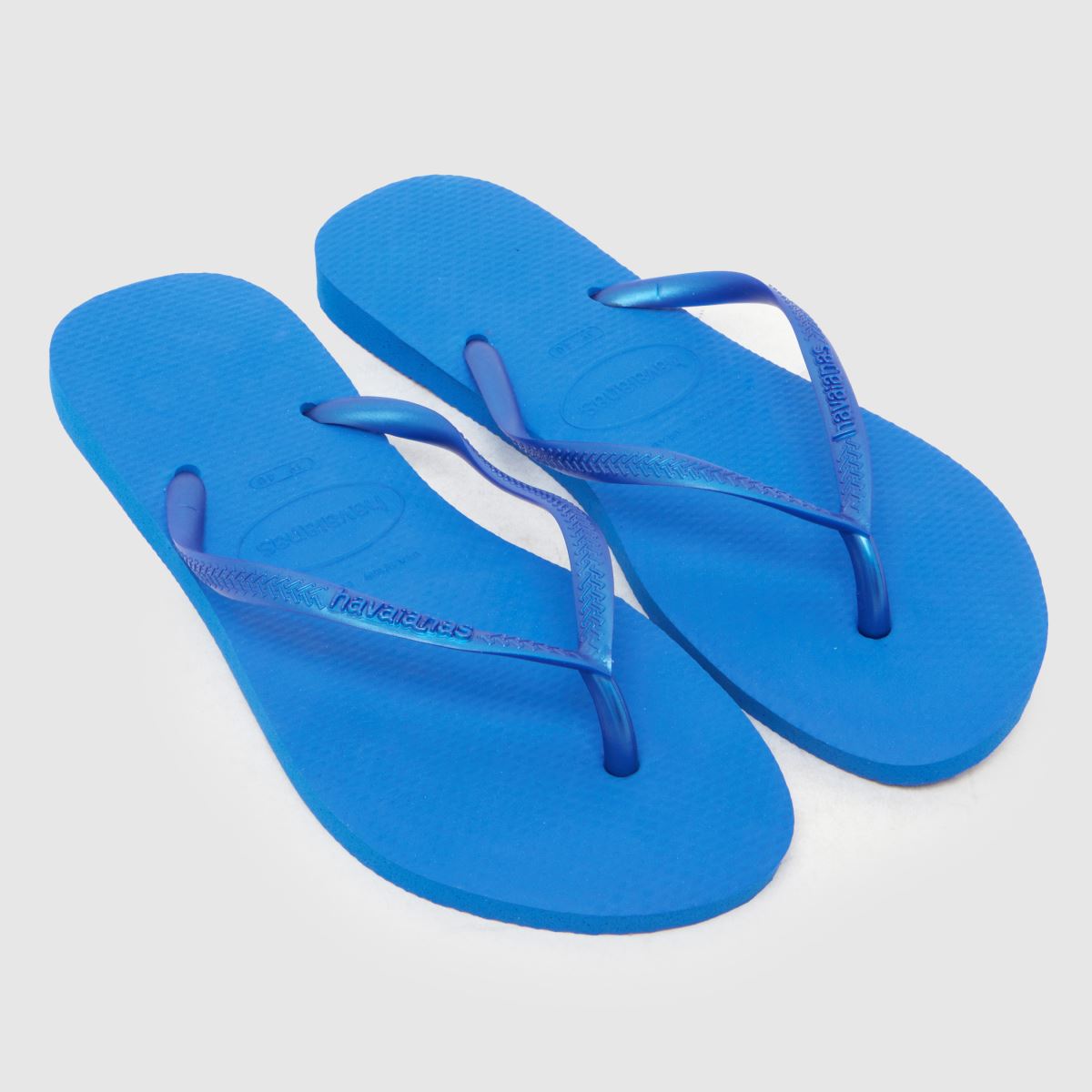 Havaianas Slim Flip Sandals in Blue