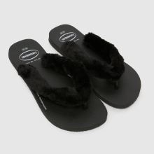Havaianas Top Fluffy in Black Havaianas Top Fluffy,1 of 4