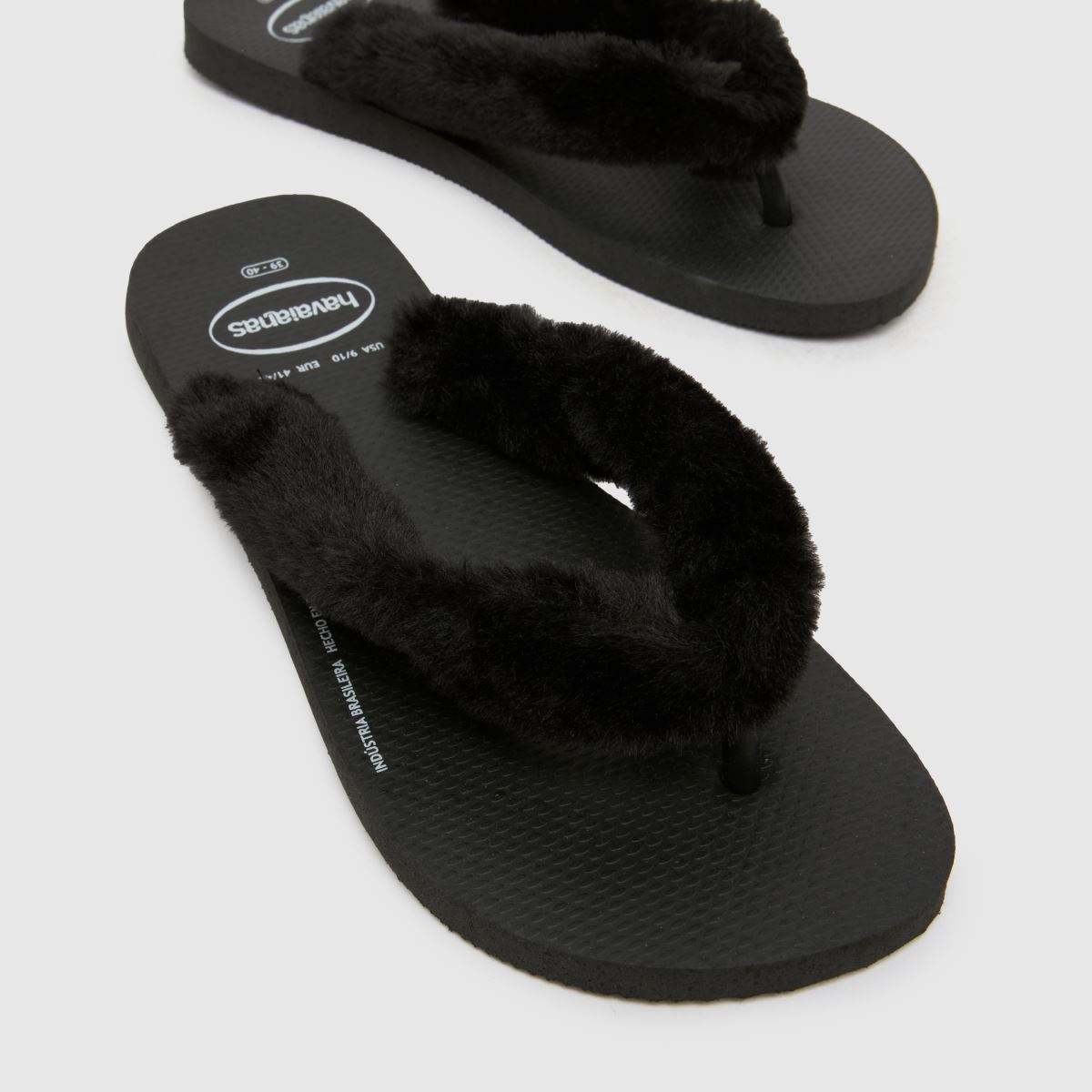 Havaianas Top Fluffy in Black Havaianas Top Fluffy 3
