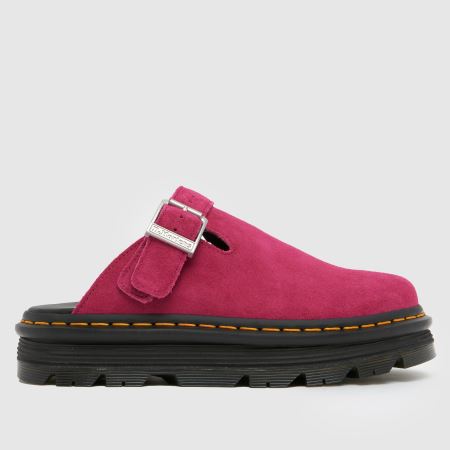 Womens Tan Dr Martens Zebzag Mule Sandals | schuh