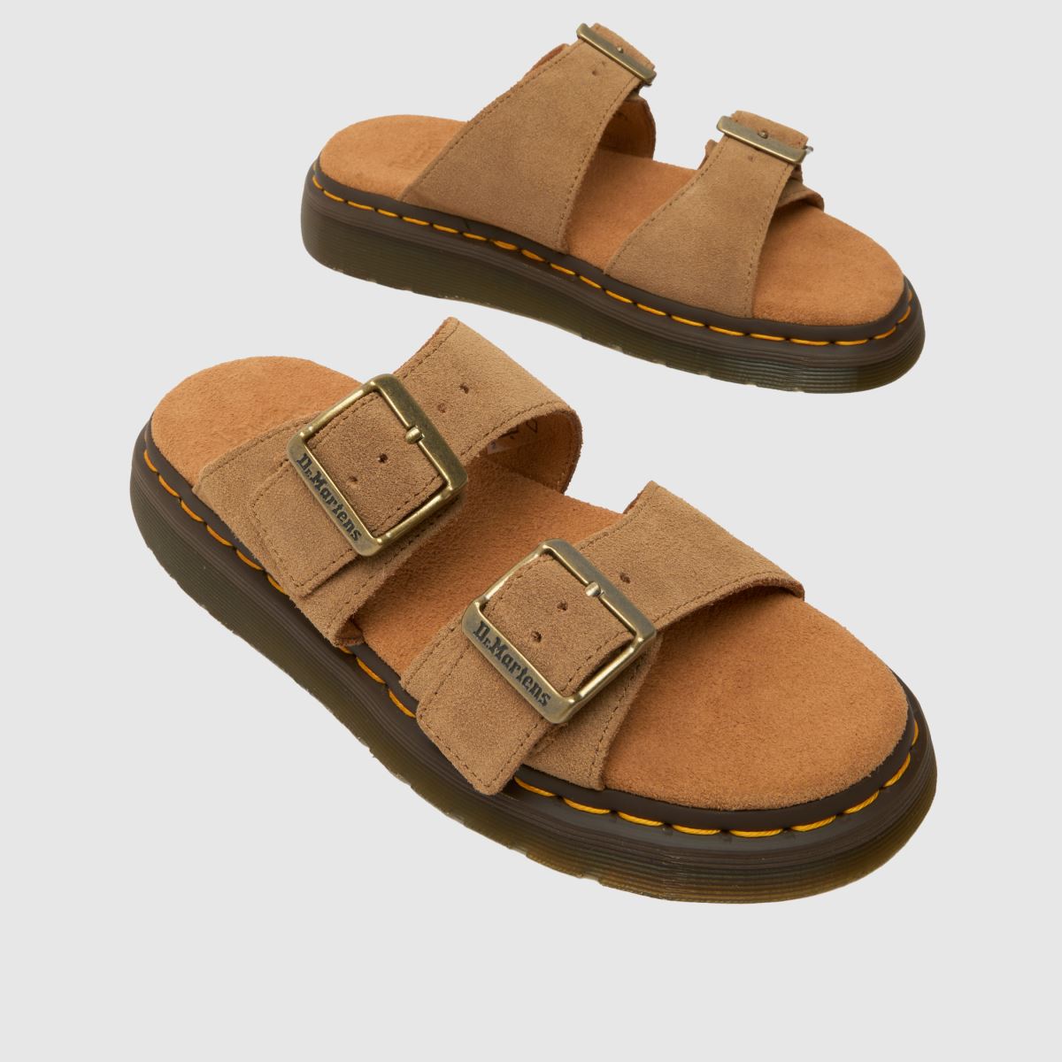 Womens Beige Dr Martens Josef Sandals | schuh