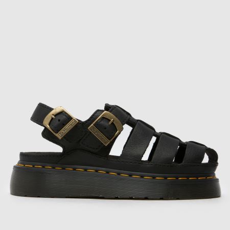 ★早期完売★Dr.Martens★WRENLIE SANDALS★厚底★送料・関税込 Wrenlie Grizzly Leather Fisherman Sandals in Black | Dr. Martens