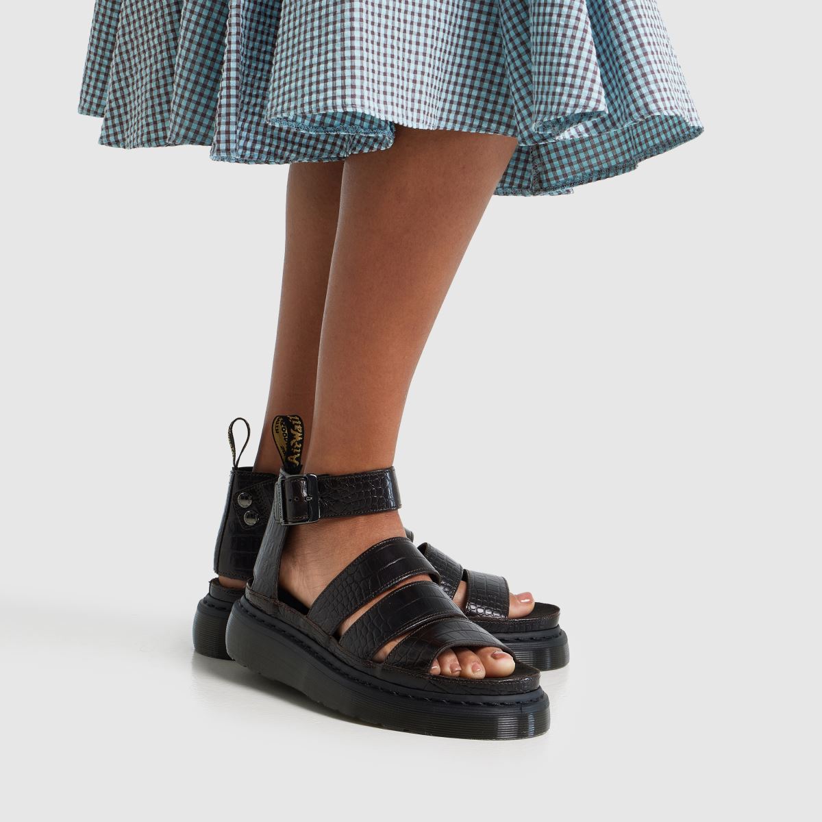 Dr Martens Clarissa Quad in Brown Dr Martens Clarissa Quad 8