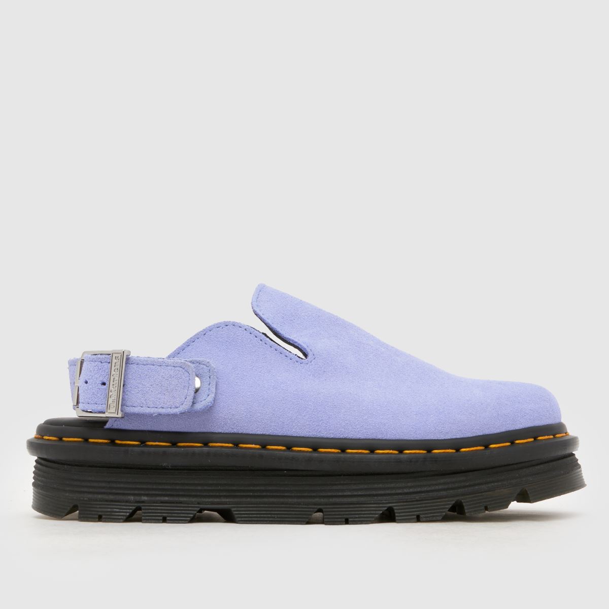 Dr. Martens Zebzag Mule Sandals in Pale Blue