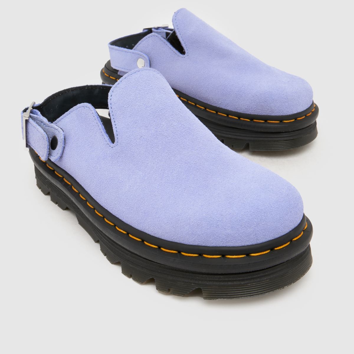 Dr Martens Zebzag Mule in Pale Blue Dr Martens Zebzag Mule 4