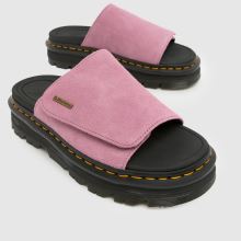 Dr Martens Zebzag Slide in Pale Pink Dr Martens Zebzag Slide,3 of 4