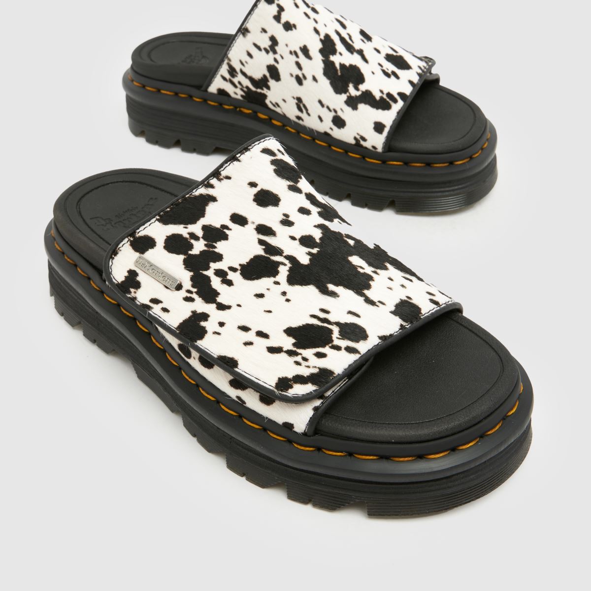 Womens Print Dr Martens Zebzag Slide Sandals | schuh