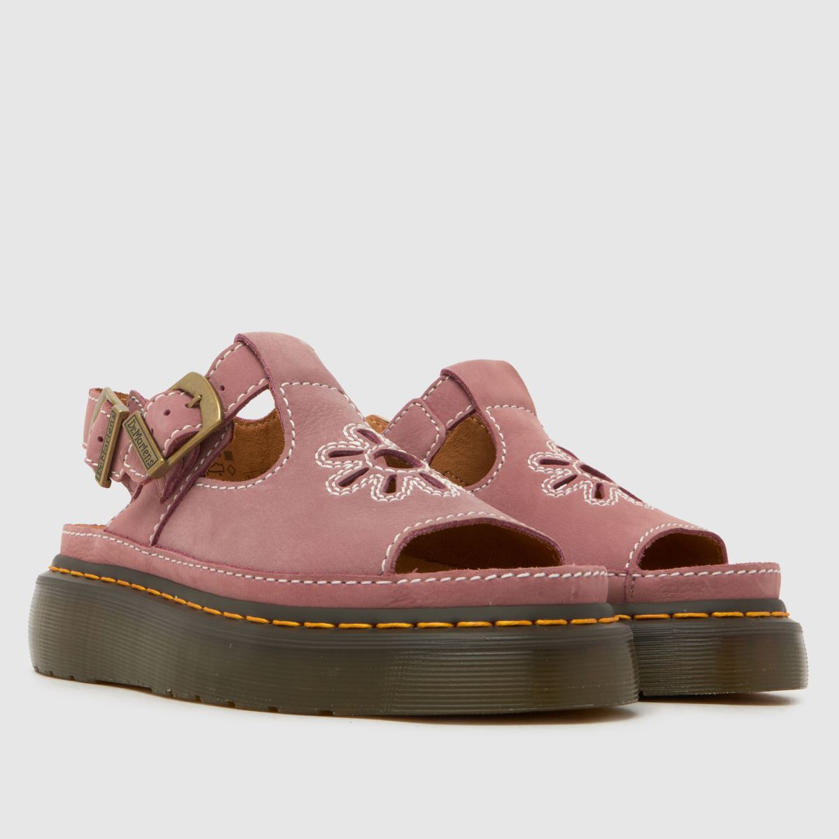 Dr Martens Dunnet Flower in Pale Pink Dr Martens Dunnet Flower 3