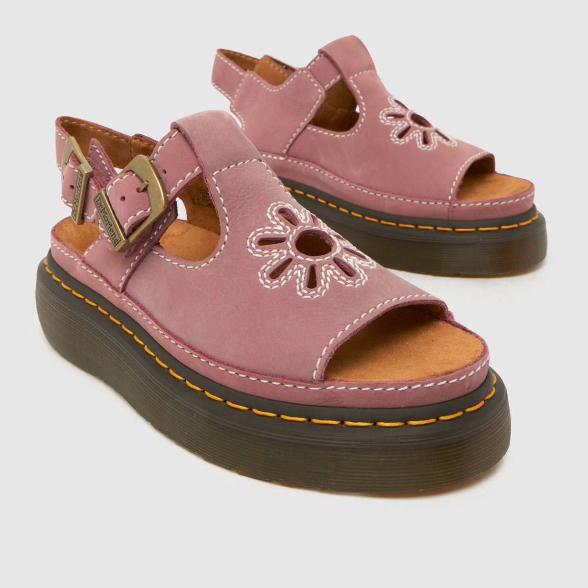 Dr Martens Dunnet Flower in Pale Pink Dr Martens Dunnet Flower 4