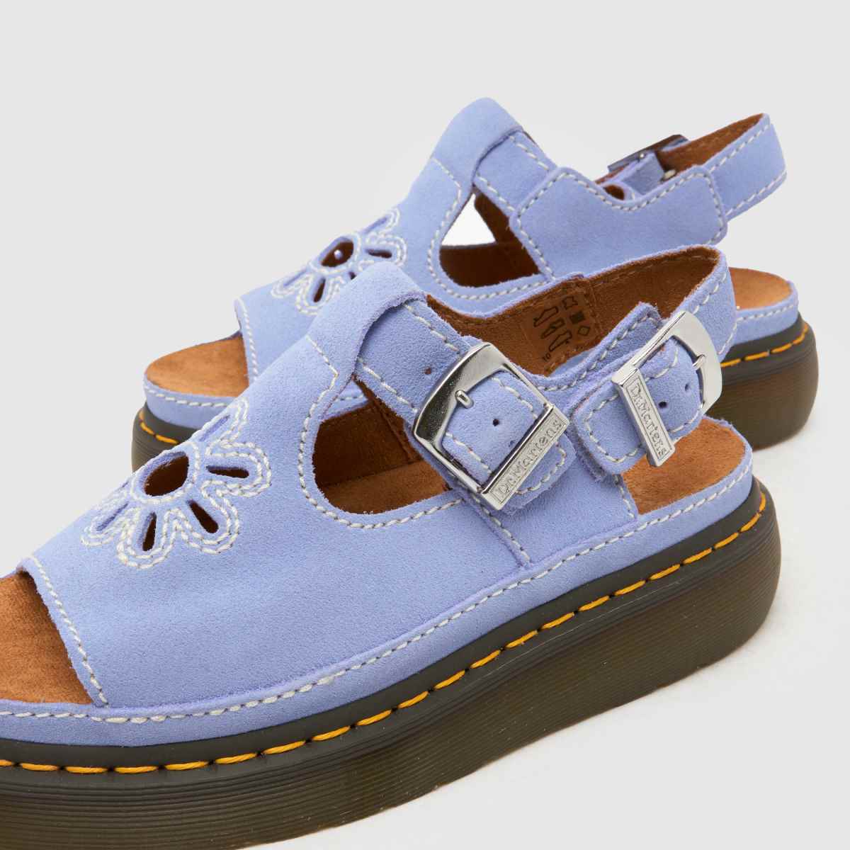 Dr Martens Dunnet Flower in Pale Blue Dr Martens Dunnet Flower 7
