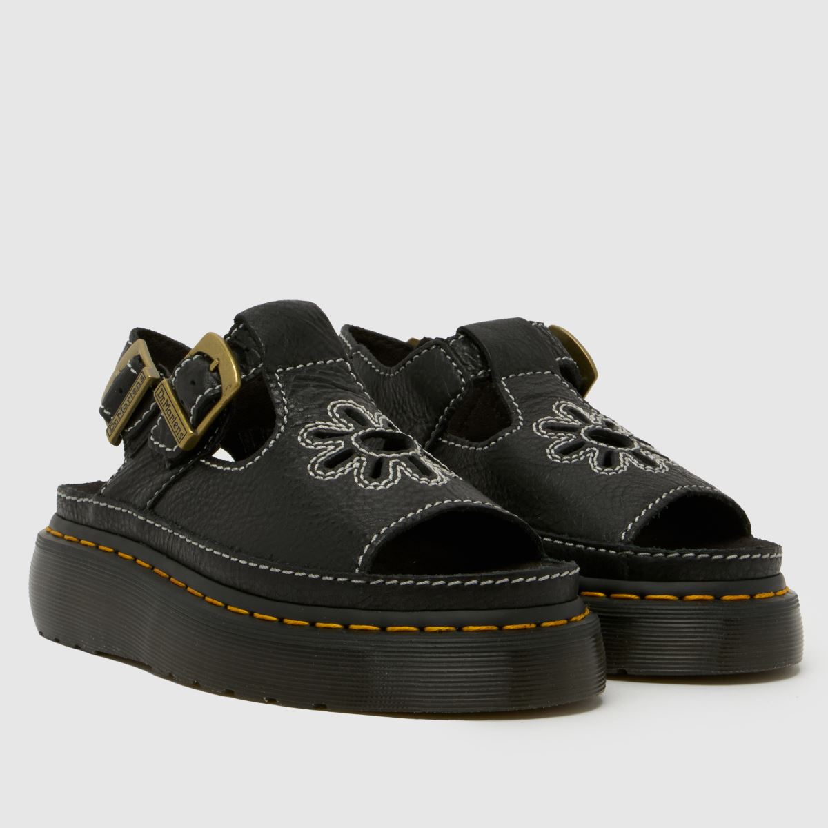 Dr Martens Dunnet Flower in Black Dr Martens Dunnet Flower 3