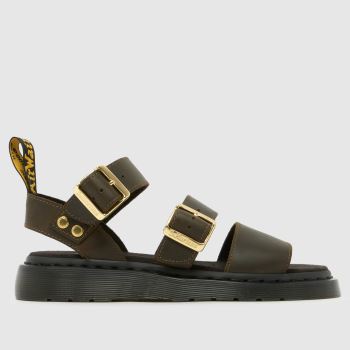 Dr Martens Khaki Gryphon Womens Sandals