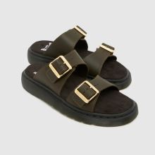 Dr Martens Josef Slide in Khaki Dr Martens Josef Slide,3 of 4