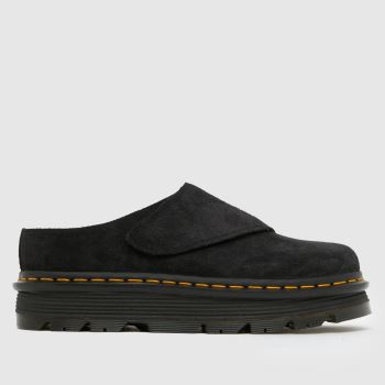 Dr Martens Black Zebzag Anywair Mule Womens Sandals