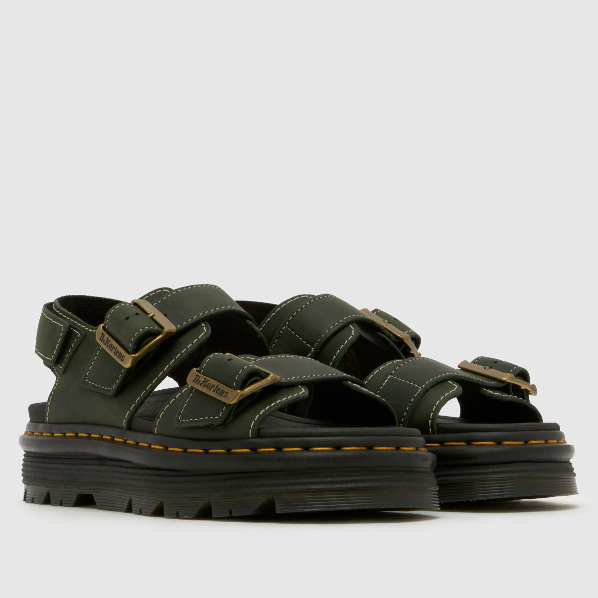 Dr Martens Zebzag in Dark Green Dr Martens Zebzag 3