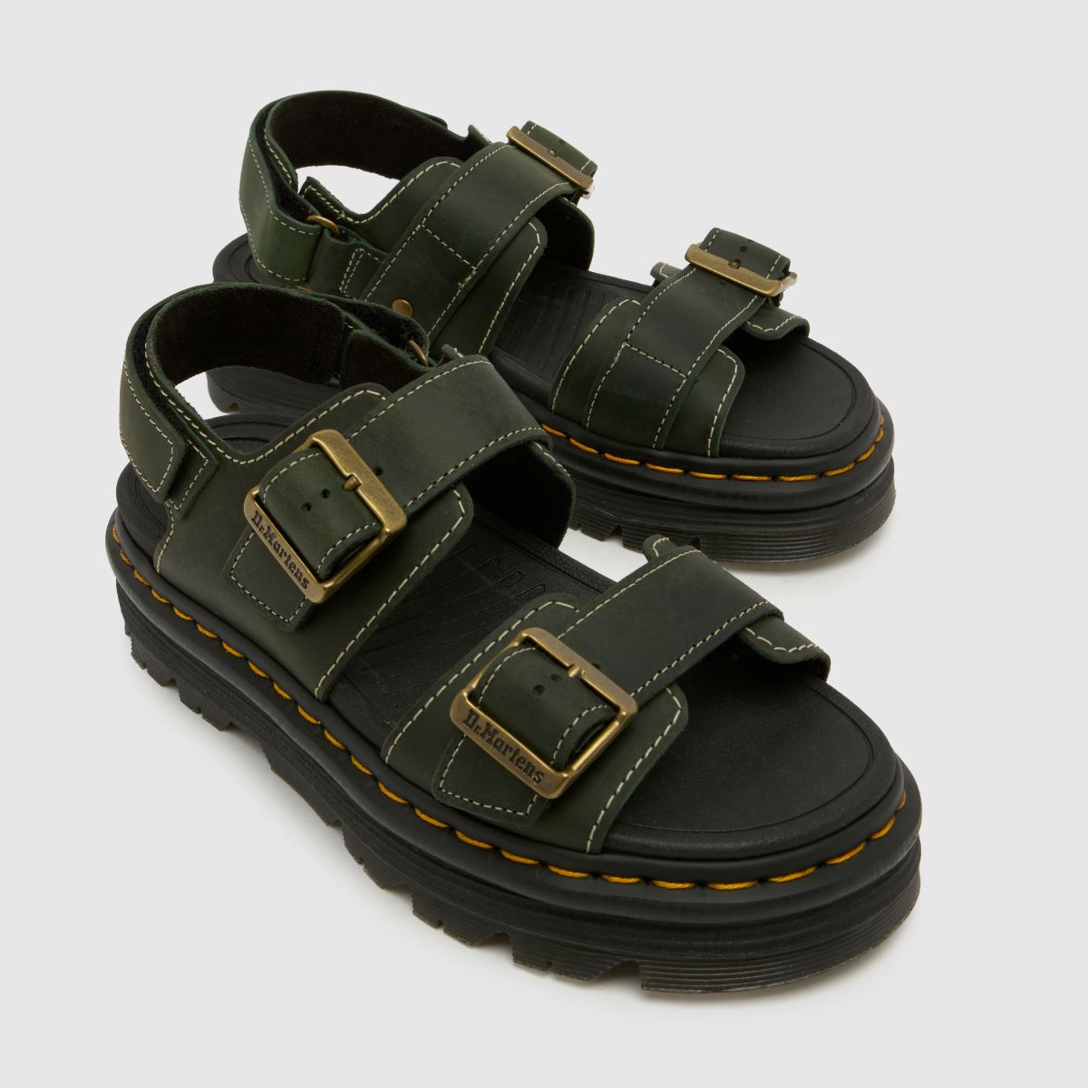 Dr Martens Zebzag in Dark Green Dr Martens Zebzag 7