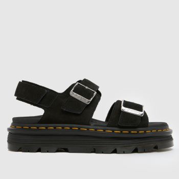 Dr Martens Black Zebzag Womens Sandals