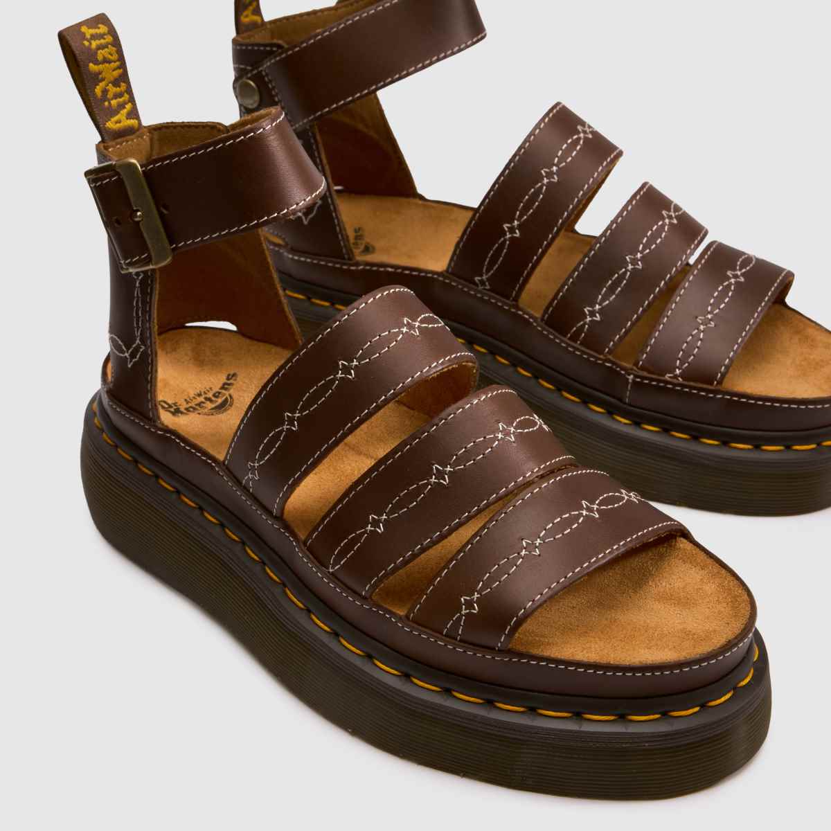 Dr Martens Clarissa Quad Rodeo in Dark Brown Dr Martens Clarissa Quad Rodeo 4