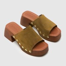 schuh Via Suede Clog,3 of 4