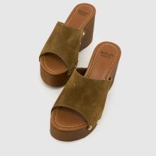 schuh Vixen Suede Wedge Clog,4 of 4