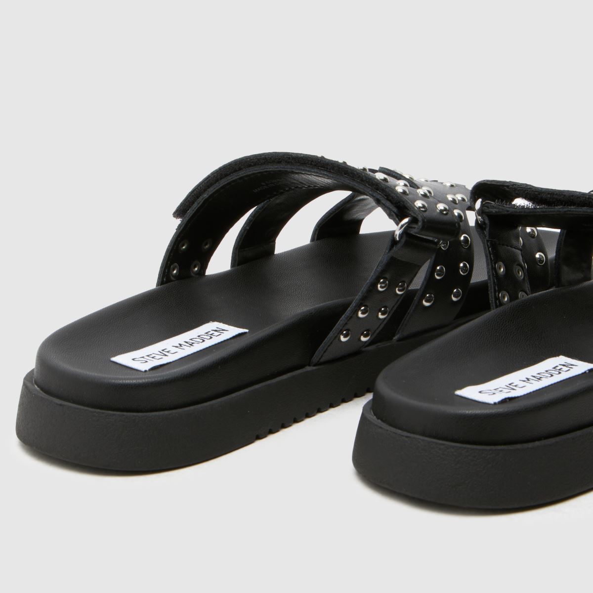 Steve Madden Missile-S Sandals in Black Steve Madden Missile-S Sandals 7