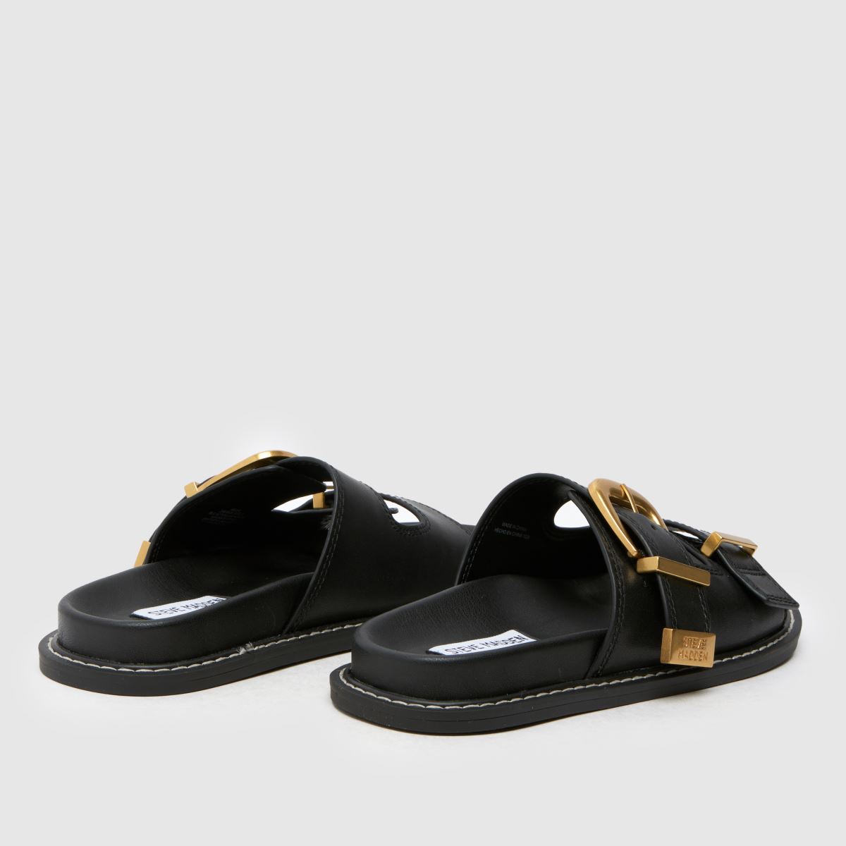 Womens Black Steve Madden Arch-E Sandals | schuh