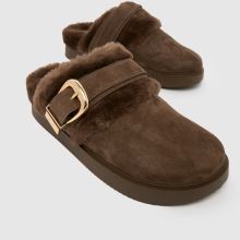 Steve Madden Cozy Up Clog in Brown Steve Madden Cozy Up Clog,3 of 4