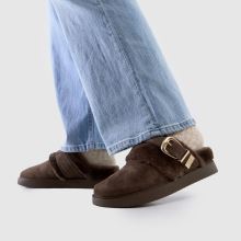 Steve Madden Cozy Up Clog in Brown Steve Madden Cozy Up Clog,2 of 4