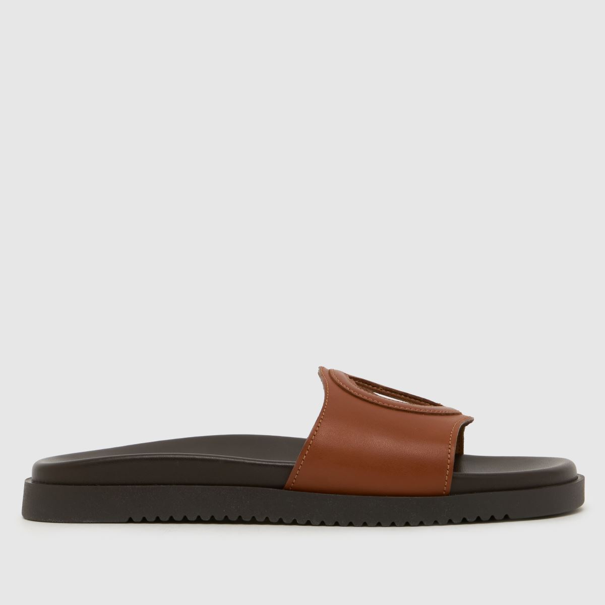 Steve Madden Mayke Slide Sandals in Tan