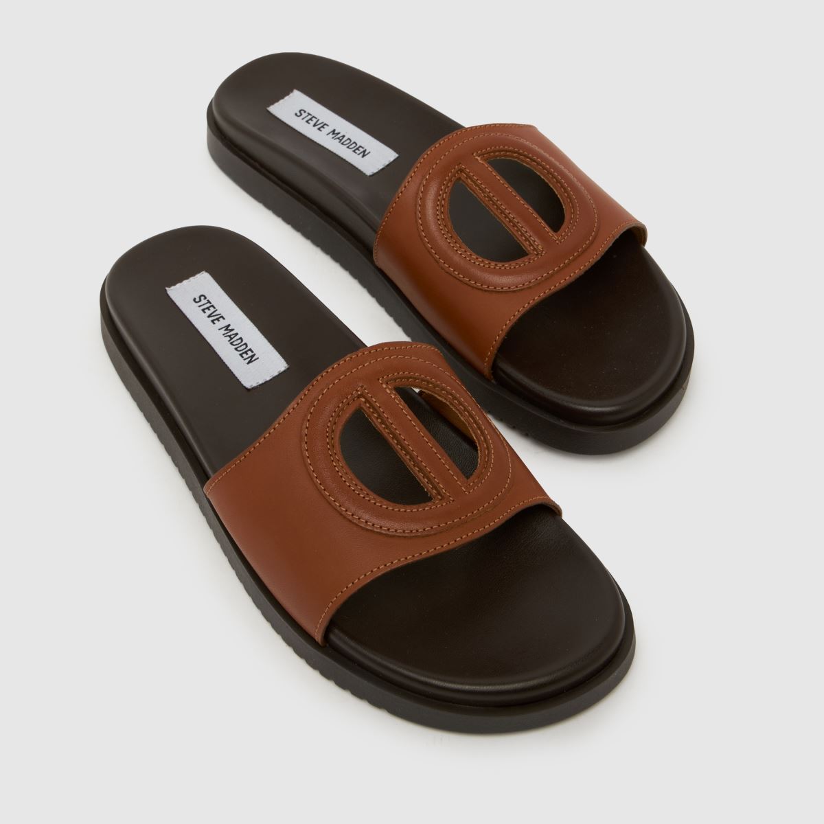 Steve Madden Mayke Slide in Tan Steve Madden Mayke Slide 4