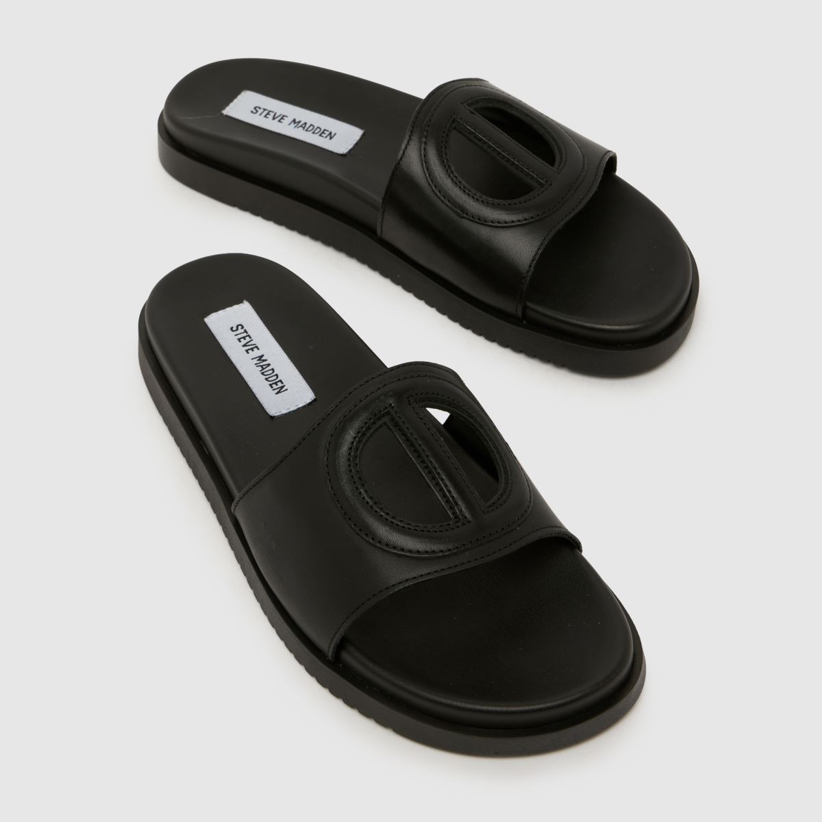 Steve Madden Mayke Slide in Black Steve Madden Mayke Slide 4