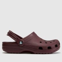 Crocs Classic Clog in Burgundy Crocs Classic Clog,1 of 4
