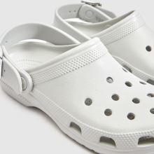 Crocs Classic Metallic Buckle Clog in Light Grey Crocs Classic Metallic Buckle Clog,3 of 4