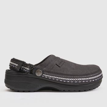 Crocs Black Classic Crafted Clog Womens Sandals