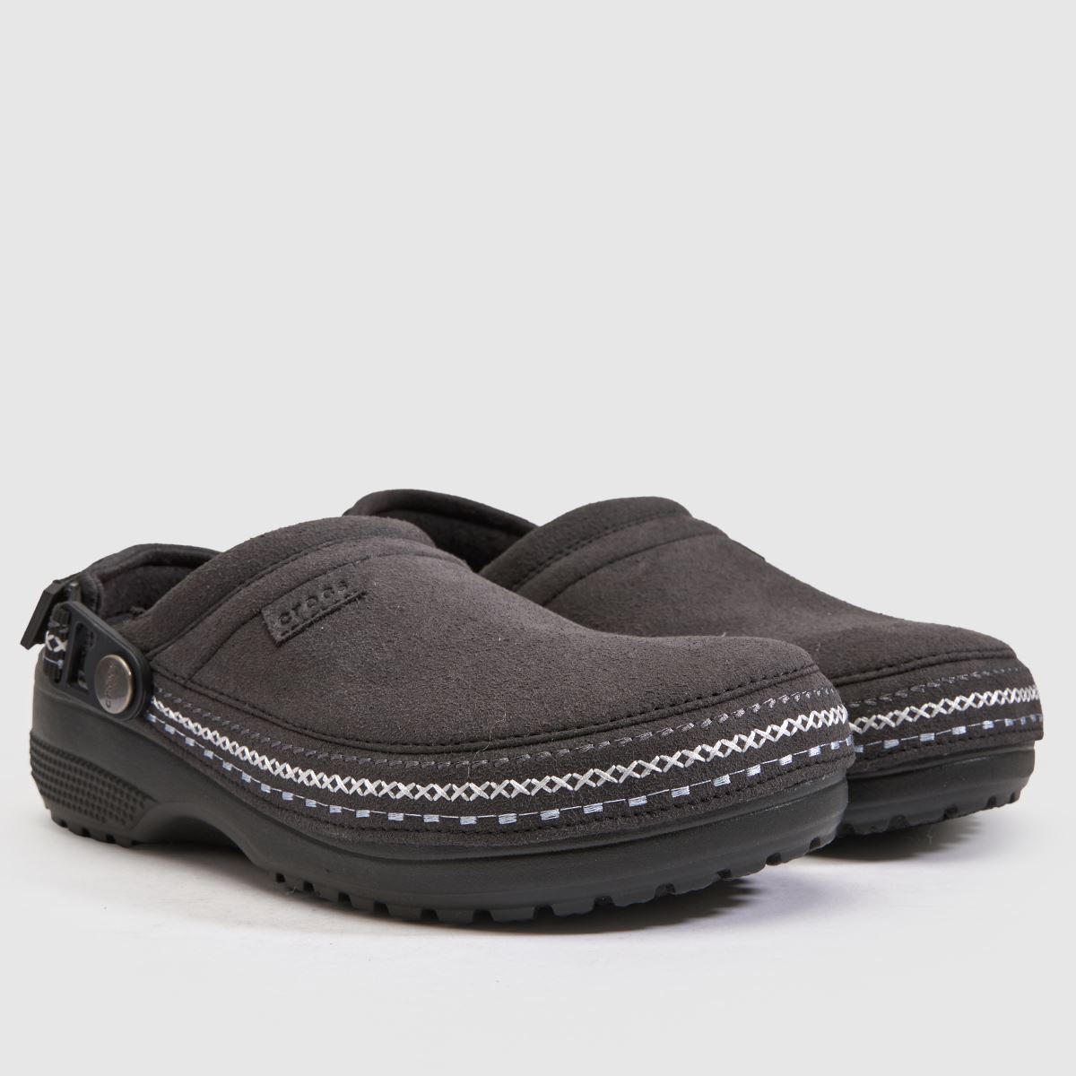 Crocs Classic Crafted Clog in Black Crocs Classic Crafted Clog 3