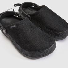 Crocs Classic Crafted Lace Clog in Black Crocs Classic Crafted Lace Clog,3 of 4
