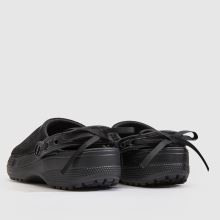 Crocs Classic Crafted Lace Clog in Black Crocs Classic Crafted Lace Clog,4 of 4