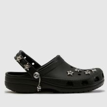 Crocs Classic Metal Minis Clog in Black Crocs Classic Metal Minis Clog,1 of 4