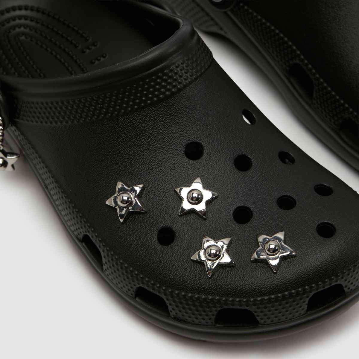 Crocs Classic Metal Minis Clog in Black Crocs Classic Metal Minis Clog 4