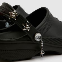 Crocs Classic Metal Minis Clog in Black Crocs Classic Metal Minis Clog,4 of 4