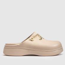 Crocs Dylan Notched Clog in Beige Crocs Dylan Notched Clog,1 of 4
