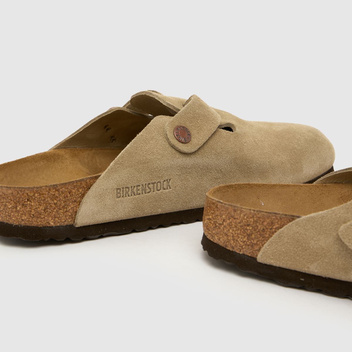 BIRKENSTOCK Boston Clog Narrow Fit in Taupe BIRKENSTOCK Boston Clog Narrow Fit 7