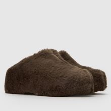 Azalea Wang Darwin Fur Mule in Brown Azalea Wang Darwin Fur Mule,2 of 4