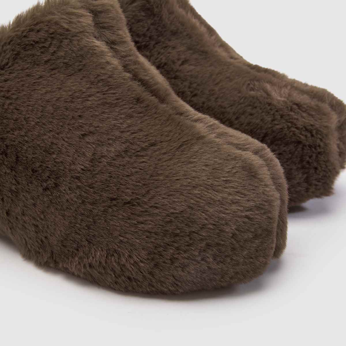 Azalea Wang Darwin Fur Mule in Brown Azalea Wang Darwin Fur Mule 4