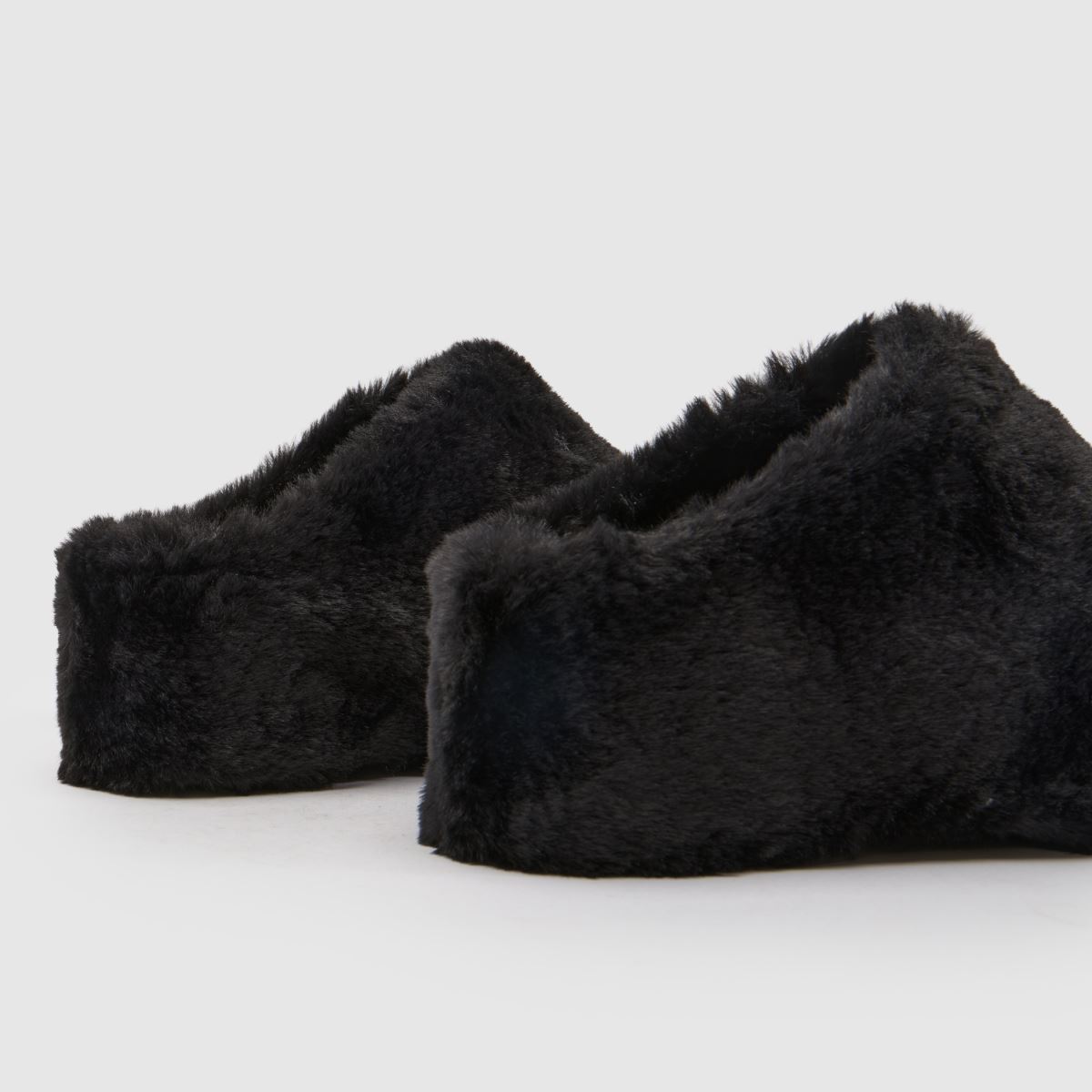 Azalea Wang Darwin Fur Mule in Black Azalea Wang Darwin Fur Mule 7