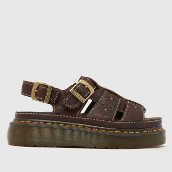 Dr Martens Brown Wrenlie Womens Sandals