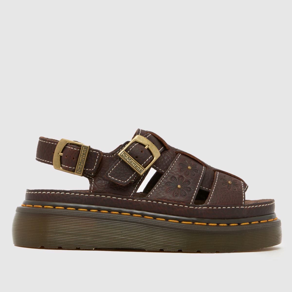 Dr. Martens Wrenlie Sandals in Brown