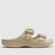 Crocs Saturday Enamel Buckle in Beige Crocs Saturday Enamel Buckle,1 of 4