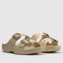 Crocs Saturday Enamel Buckle in Beige Crocs Saturday Enamel Buckle,2 of 4