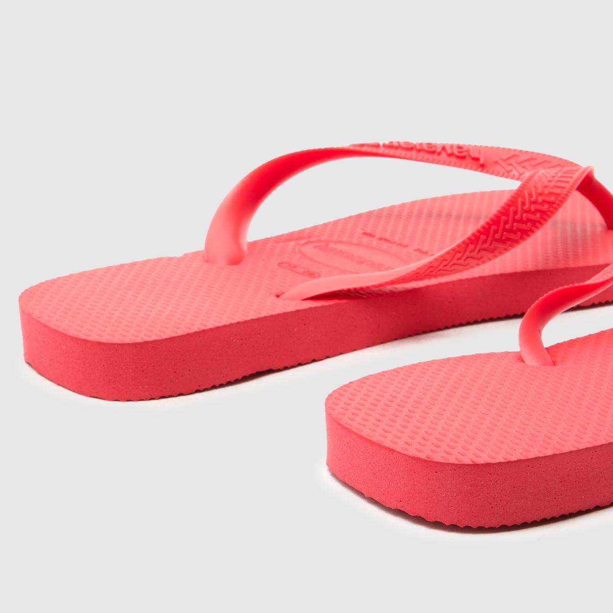 Womens Red Havaianas Top Flip Sandals schuh
